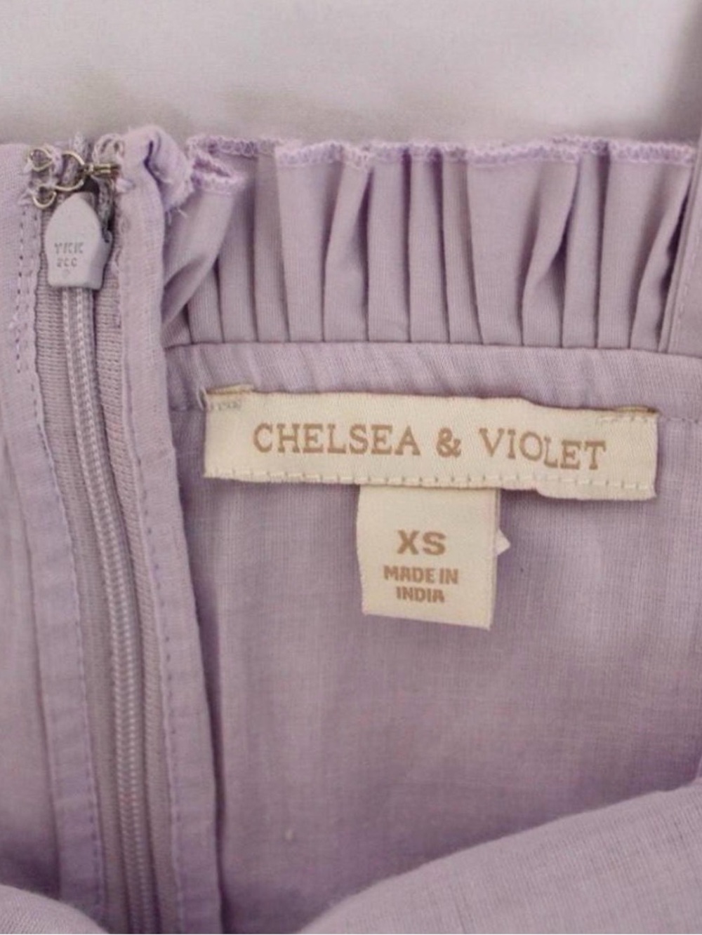 Lavender Ruffle Maxi Dress - Picture 3 of 3